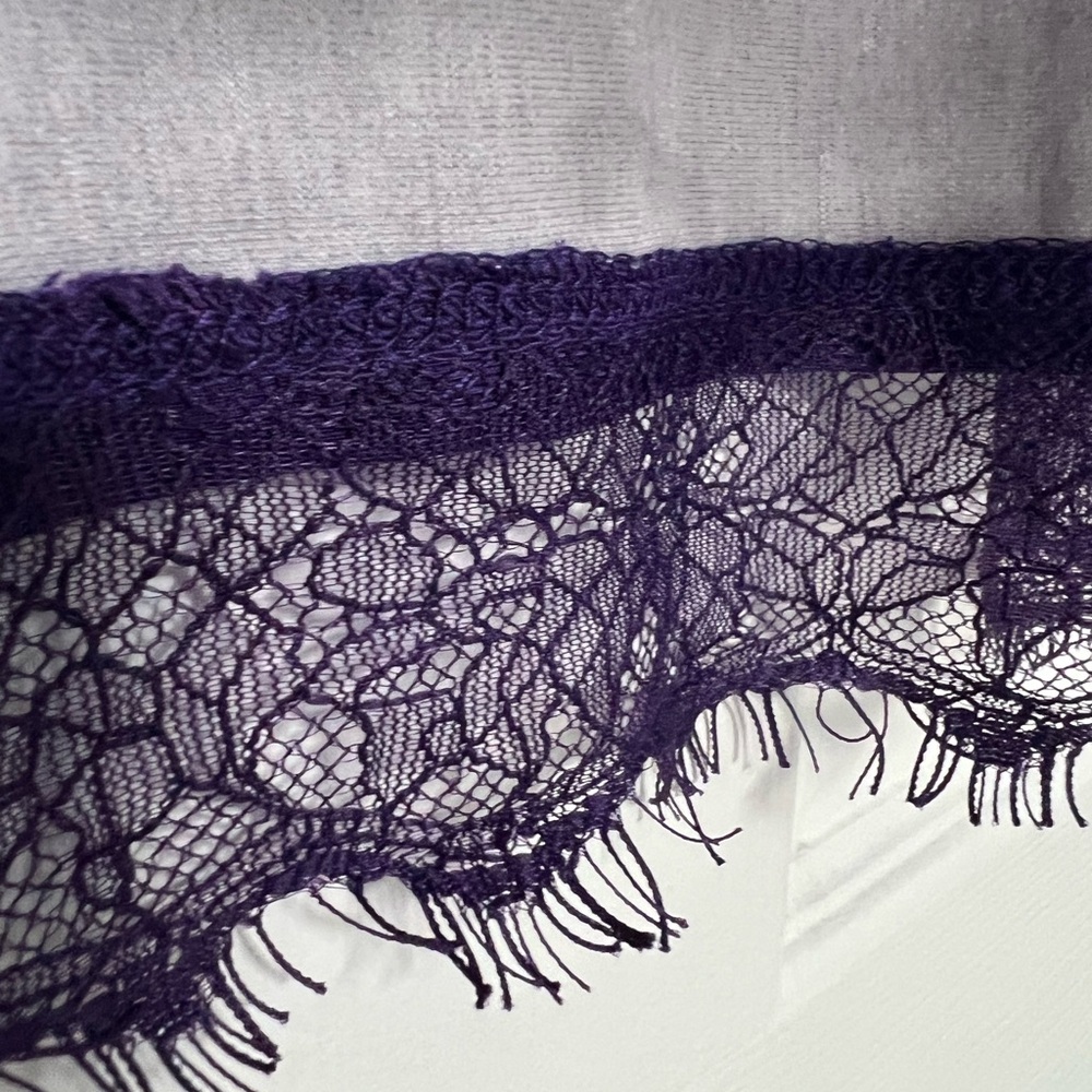 LOGO by Lori Goldstein Blue and Purple Patterned Tunic - Picture 10 of 12